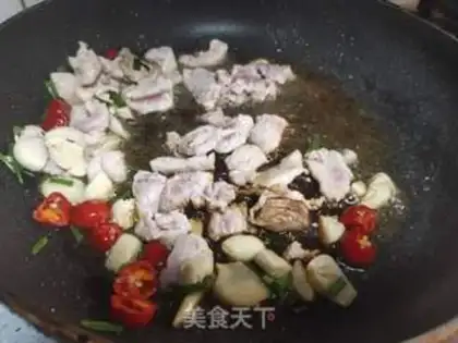 Make Meat loafed Dutch beans step 1