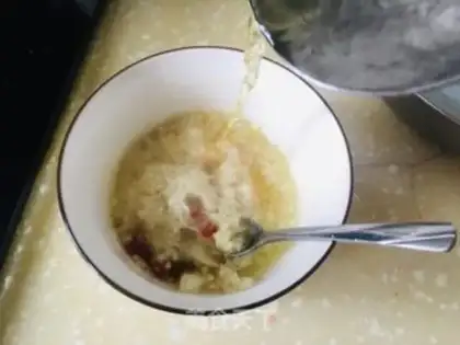 Make Simple garlic fan evaporate step 1
