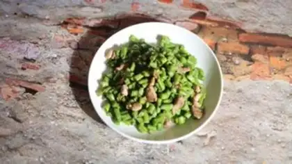 Make Meatd bean horns step 7