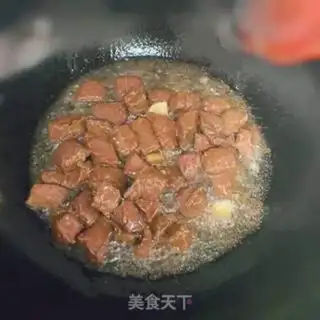 Make Black pepper potato beef step 2