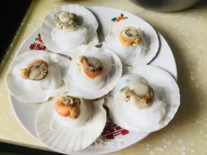 Make Simple garlic fan evaporate step 4