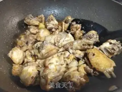 Make Red chicken and tofu step 2