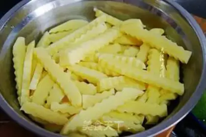 Make Roast fries step 1