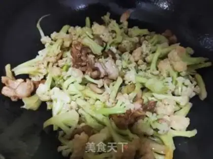 Make Meatloaf and organic vegetables step 9