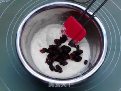 Make A cranberry cocoon step 6