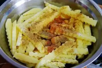 Make Roast fries step 2