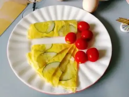 Make cucumber eggcake step 6