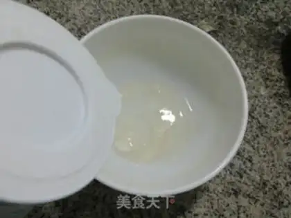 Make Strawberry fruit cream step 3