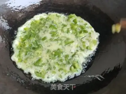 Make Bacon pepper paste fried eggs step 6