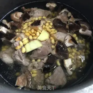 Make Soybeans mushroom ribs step 4