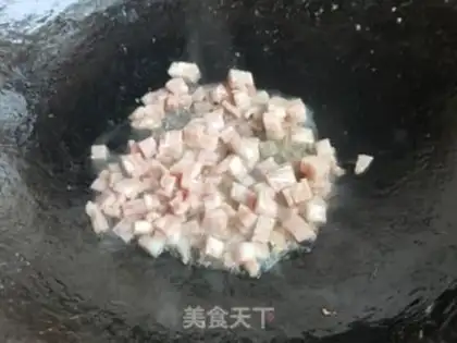 Make Bacon pepper paste fried eggs step 8