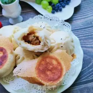 Make Fresh meat buns step 25