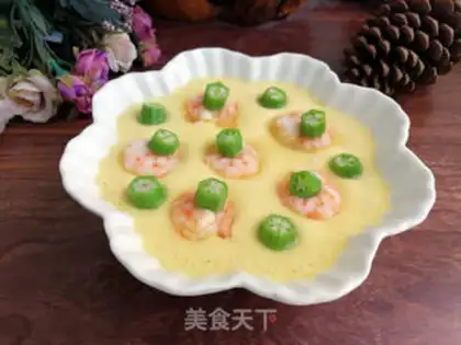 Make Shrimp Zoe Steaming Eggs step 7