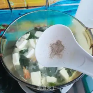 Make Clothes and tofu soup step 10