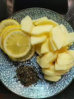 Make Apple lemon iced tea step 0