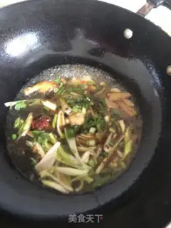 Make Tofu with bean petal sauce step 2