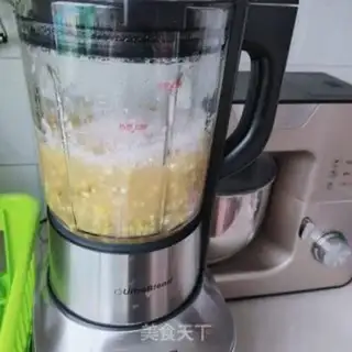 Make Corn sprouts, green bean congee step 4