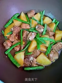 Make Potato-peased ribs step 14