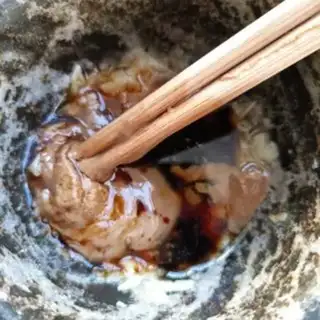 Make Eggslids and curry step 17