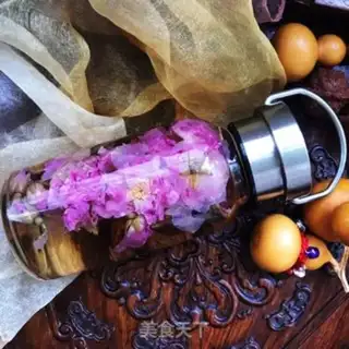 Make Rose-covered tea step 7