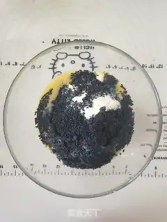 Make Black sesame soufflé step 4