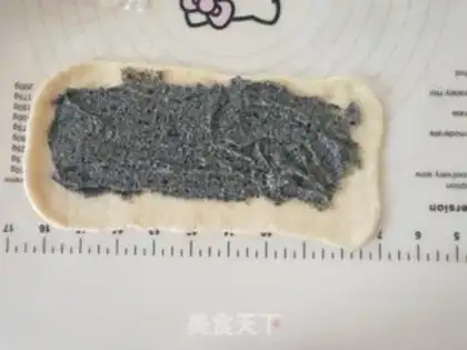 Make Black sesame soufflé step 6
