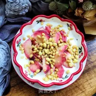 Make Peach with yogurt step 7