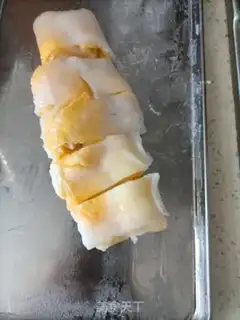 Make Egg sausage powder step 3