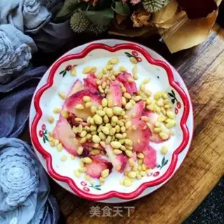 Make Peach with yogurt step 8