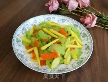 Make Corn and cucumber step 3