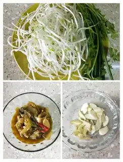 Make The gold soup and sour fish step 4
