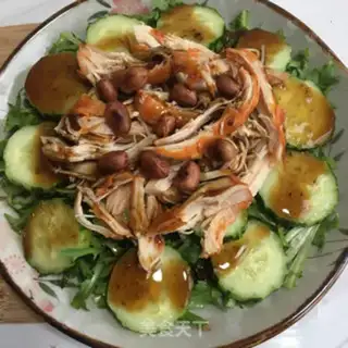 Make Chicken gravy salad step 6