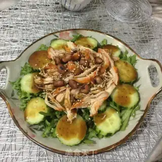 Make Chicken gravy salad step 7