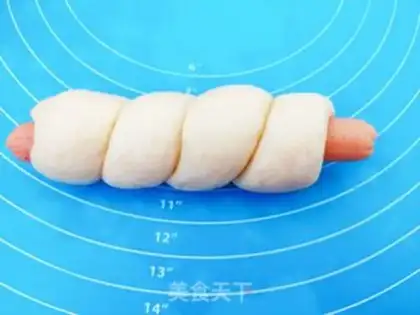 Make Sausage rolls step 6