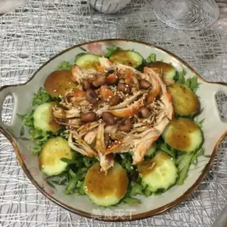 Make Chicken gravy salad step 9