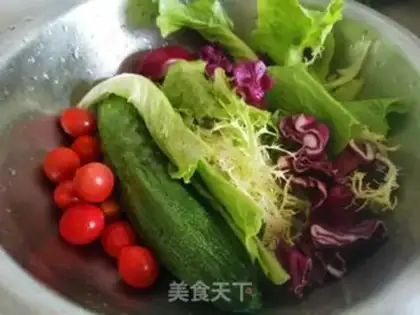 Make Vegetable salad step 0