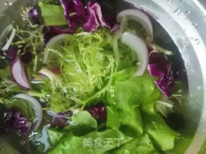 Make Vegetable salad step 1