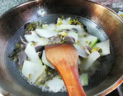 Make A pickled goose and a fried melon step 4