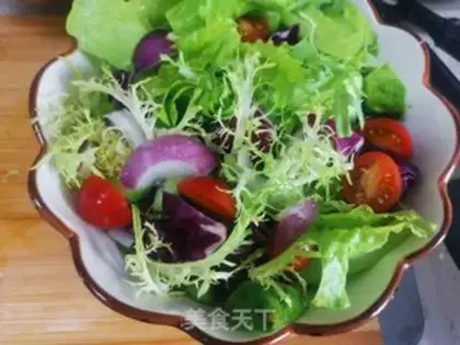 Make Vegetable salad step 4