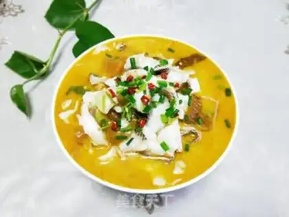 Make The gold soup and sour fish step 16
