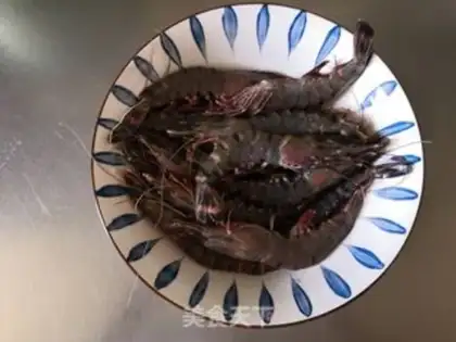 Make Fried black tiger shrimp step 0