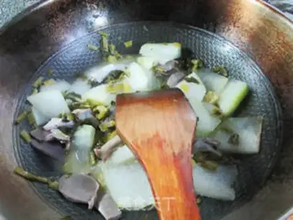Make A pickled goose and a fried melon step 7