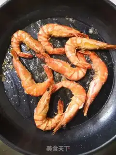 Make Fried black tiger shrimp step 5