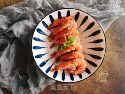 Make Fried black tiger shrimp step 6