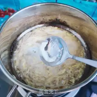 Make Golden fungus egg soup step 9