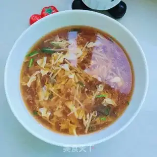 Make Golden fungus egg soup step 11