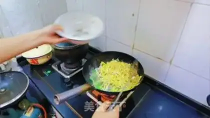 Make Bean bean noodle step 12