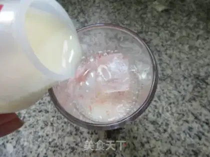 Make Watermelon lactate bubble water step 5