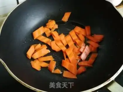 Make Cucumber makes carrots step 2