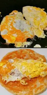 Make Hand grab cake step 2